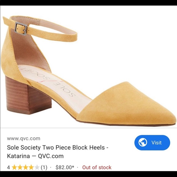 Sole Society Katrina Block Heels - Picture 8 of 8